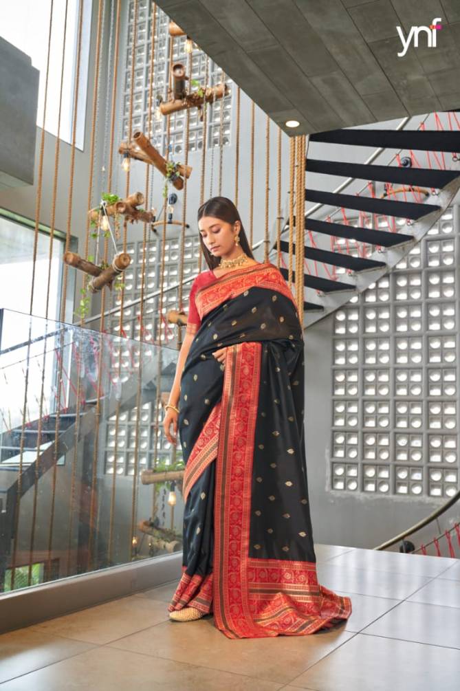 Ynf Sanjana Exclusive Wear Art Silk Latest Designer Saree Collection